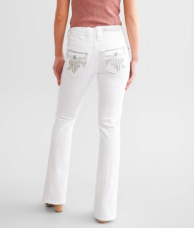 Rock Revival Semah Mid-Rise Boot Stretch Jean back view