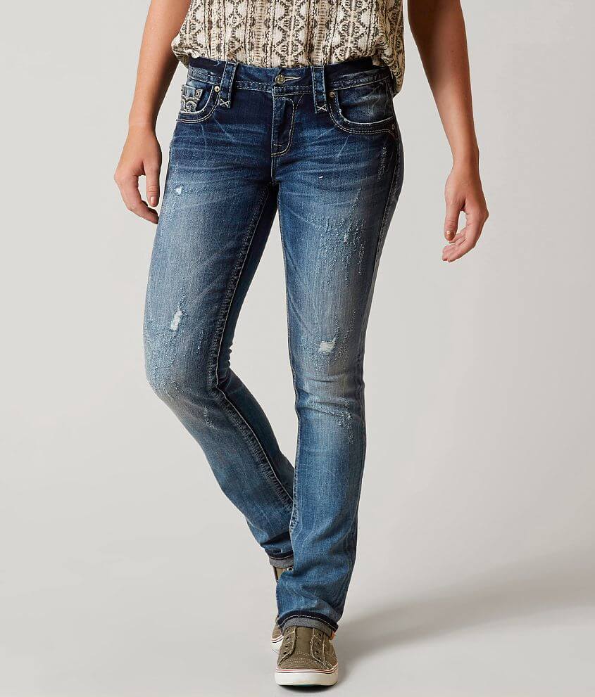 Rock Revival Alivia Easy Straight Stretch Jean front view