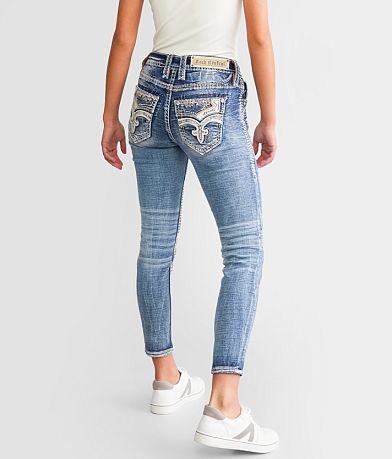 Rock Revival Niccola Mid-Rise Ankle Skinny Stretch Jean front view