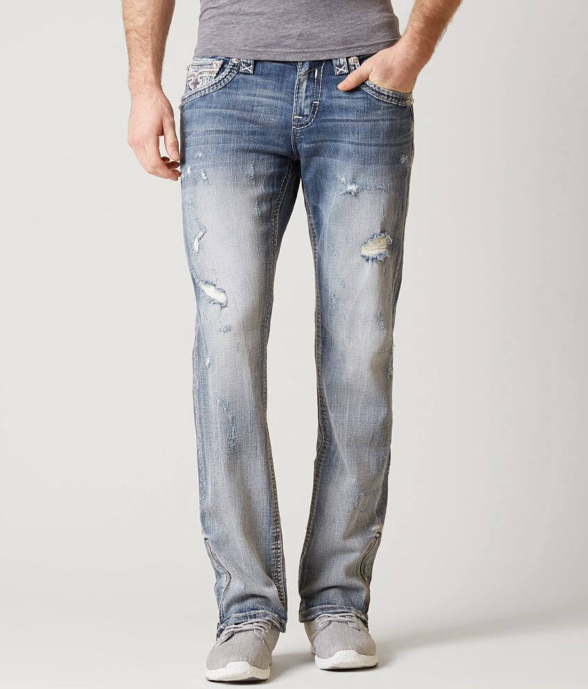 Rock Revival Jerry Slim Straight Stretch Jean front view