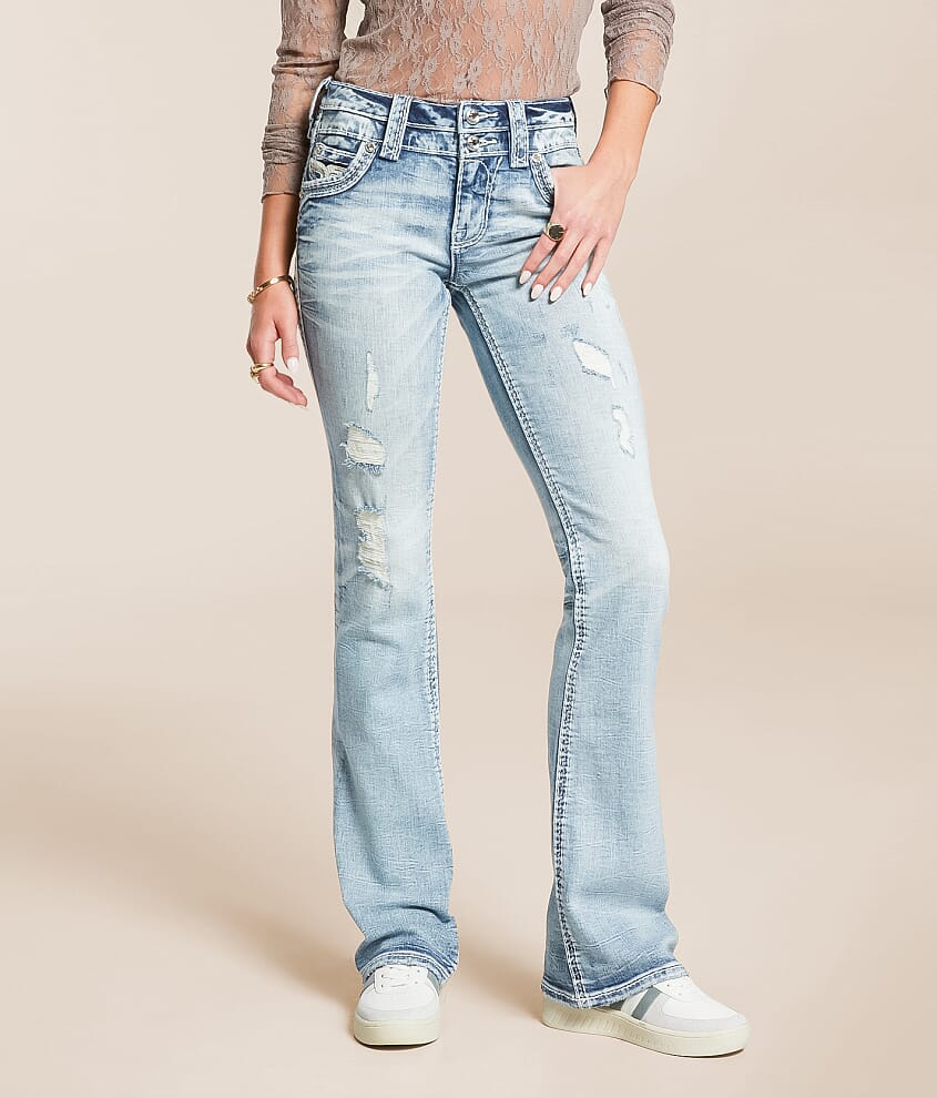 Janit Mid-Rise Boot Stretch Jean - thumbnail 2
