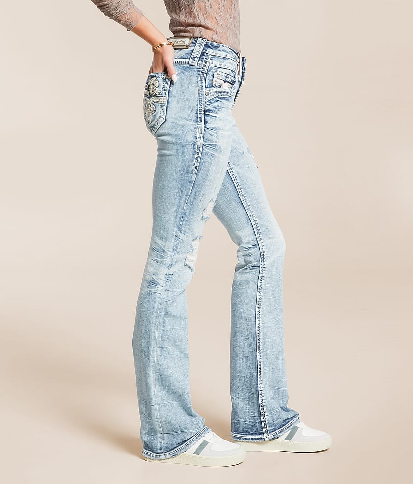 Janit Mid-Rise Boot Stretch Jean - thumbnail 3