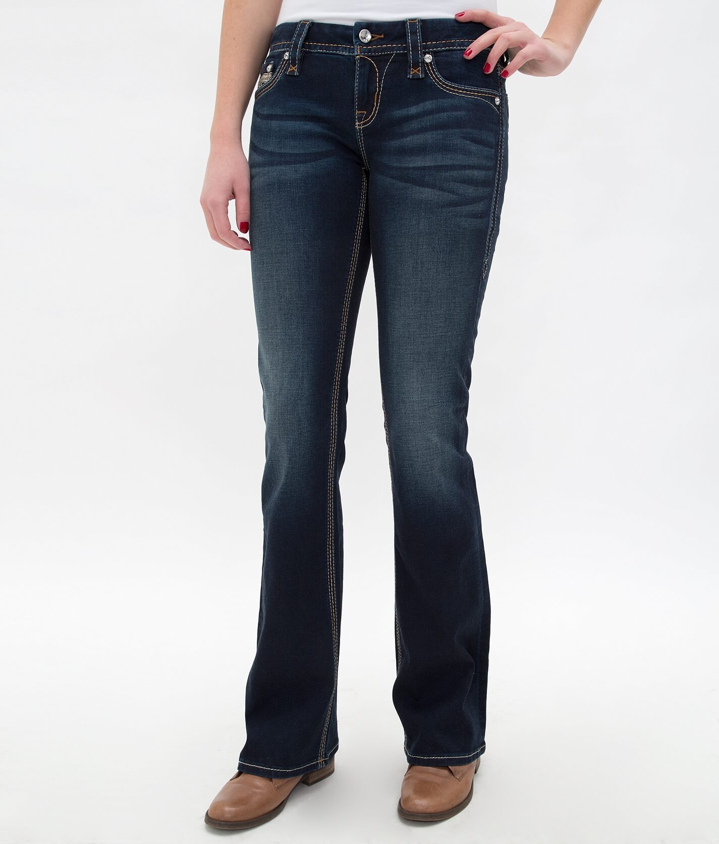 rock revival easy boot cut jeans