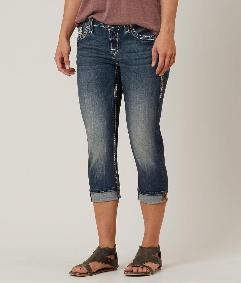 Rock Revival Cloee Easy Stretch Cropped Jean front view