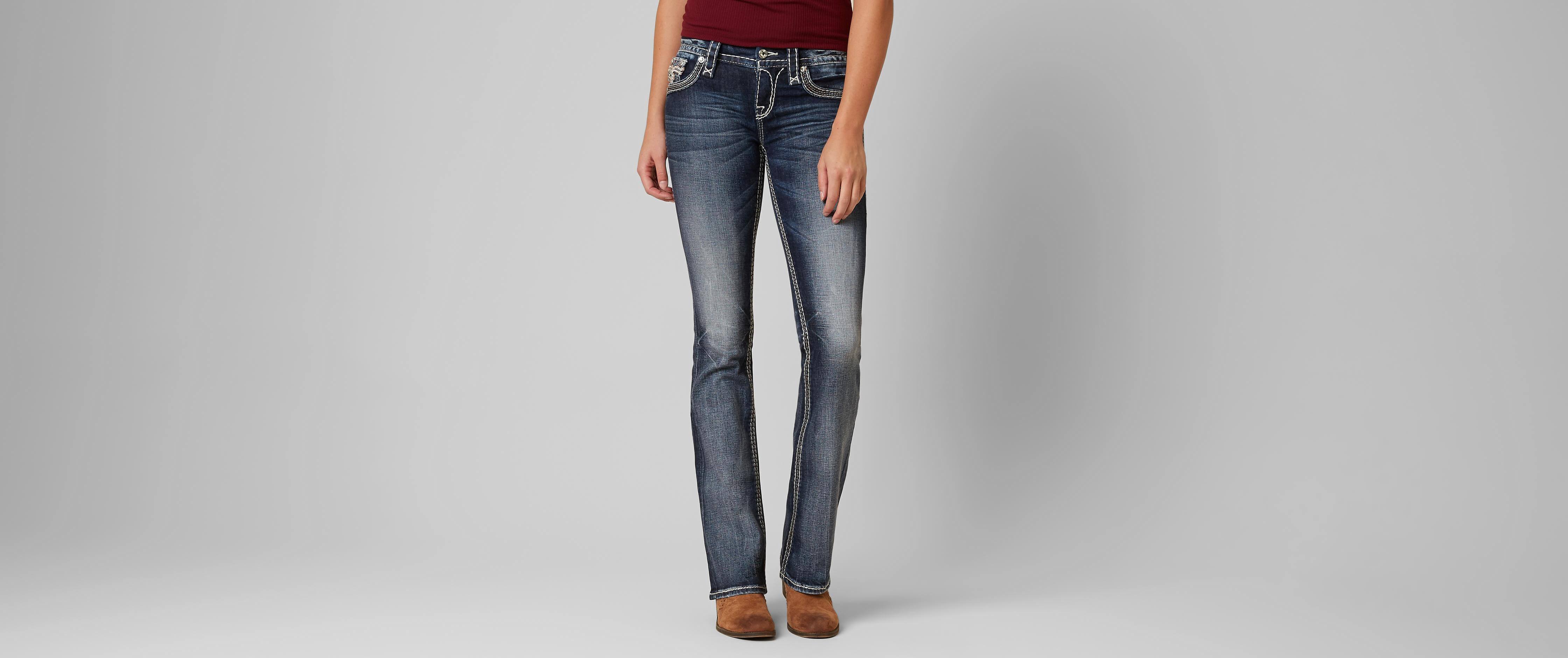 gray rock revival jeans