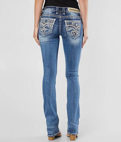 Rock Revival Yui Mid-Rise Boot Stretch Jean back view