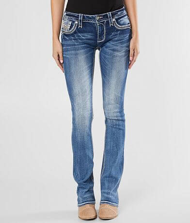 Rock Revival Yui Mid-Rise Boot Stretch Jean full left side view