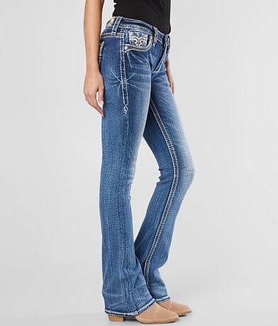 Rock Revival Yui Mid-Rise Boot Stretch Jean full right side view