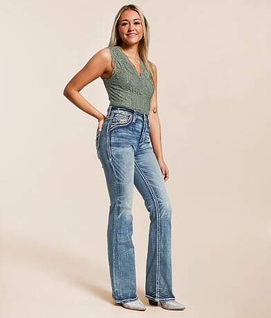 Rock Revival Alyvia Curvy High Rise Boot Stretch Jean misc detail 2 view
