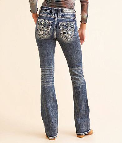 Rock Revival Kimberly Mid-Rise Boot Stretch Jean BACK