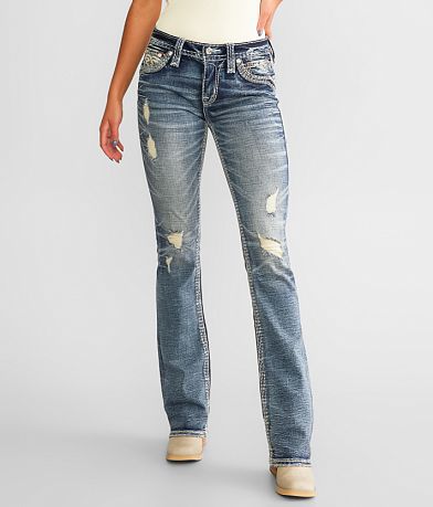 Rock Revival Yandel Mid-Rise Stretch Capri Jean - Women's Jeans in Yandel  MC206