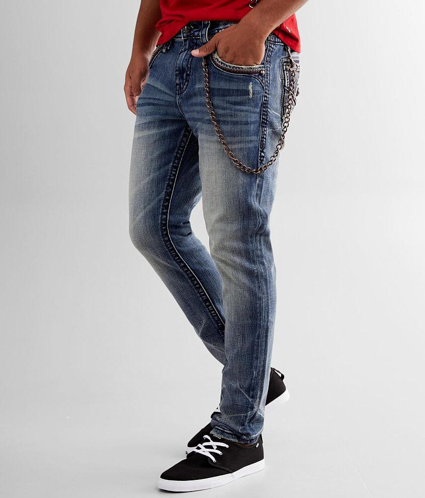 Rock Revival Arnis Slim Taper Stretch Jean front view