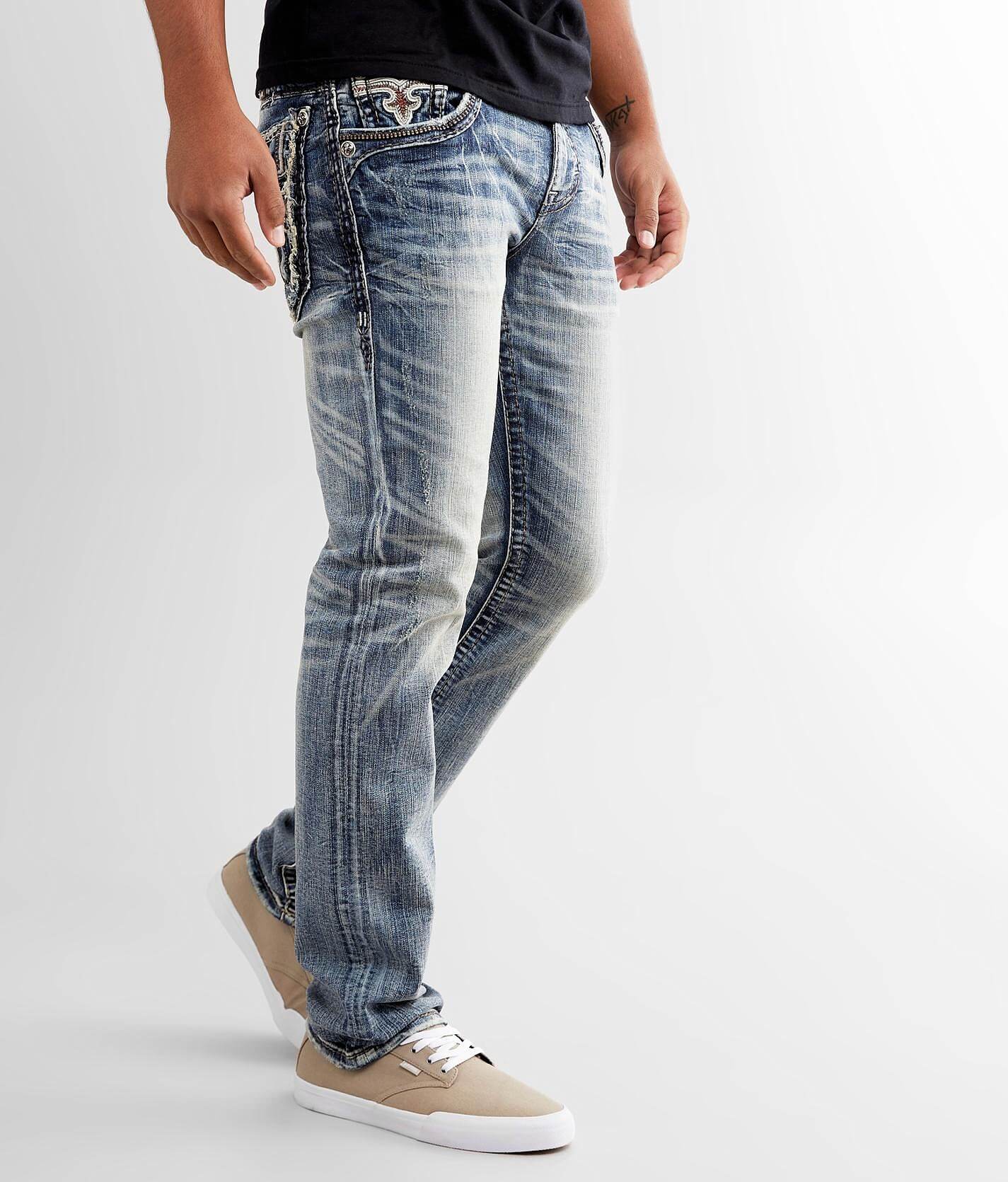 straight stretch jeans