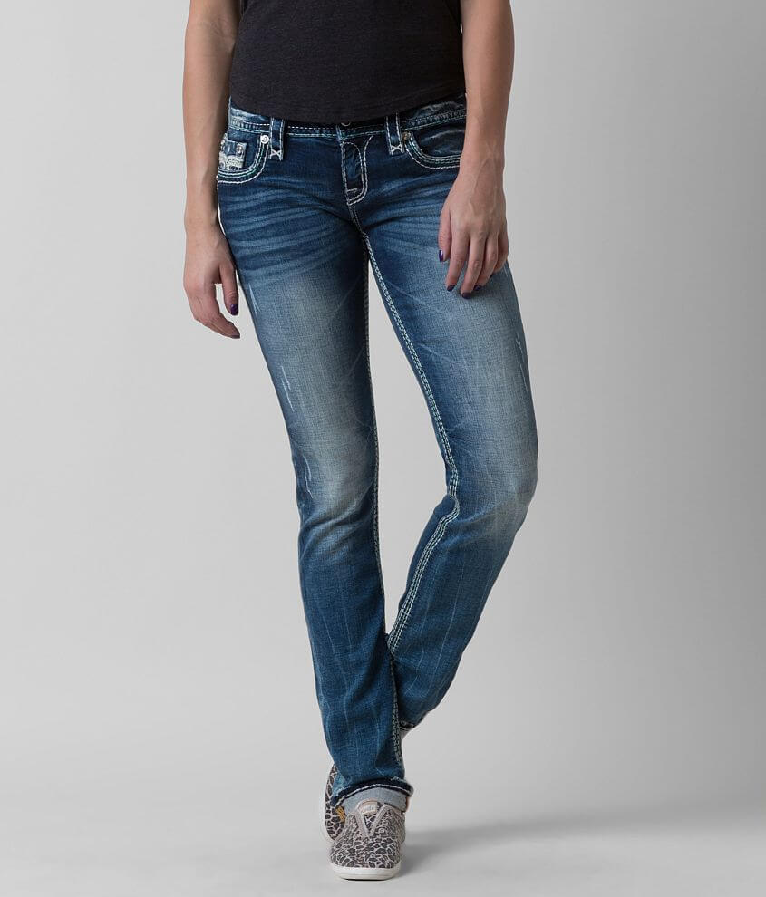 Rock Revival Nancy Straight Stretch Jean front view