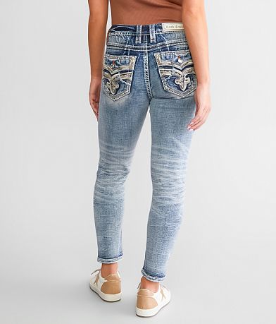 Rock Revival Maia Easy Ankle Skinny Stretch Jean back view