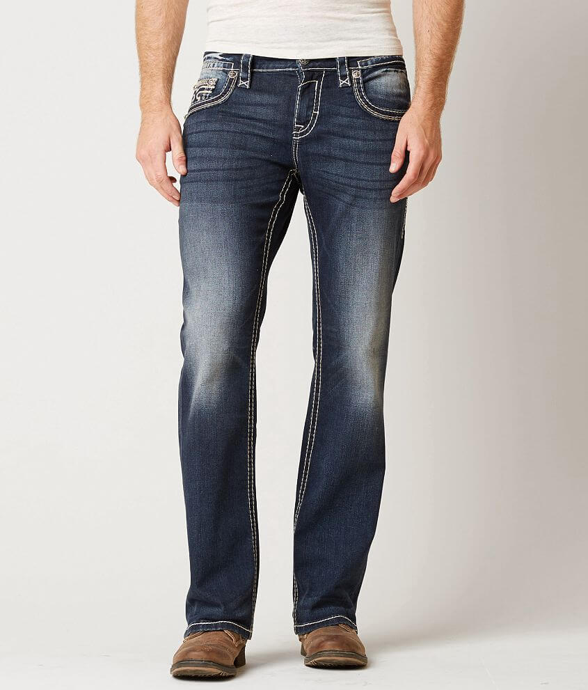 Rock Revival Wynton Slim Boot Stretch Jean front view