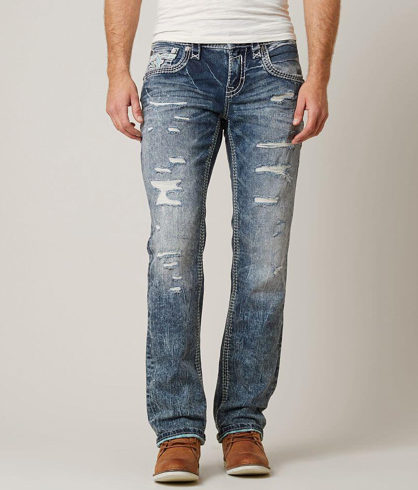 Rock Revival Ledford Straight Stretch Jean front view