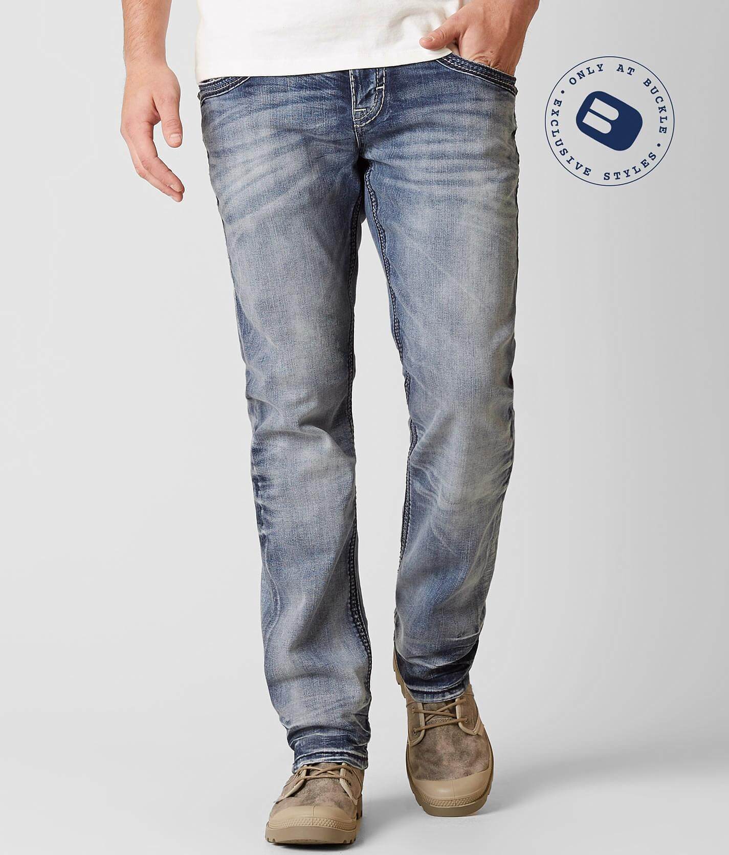 rock revival slim straight jeans