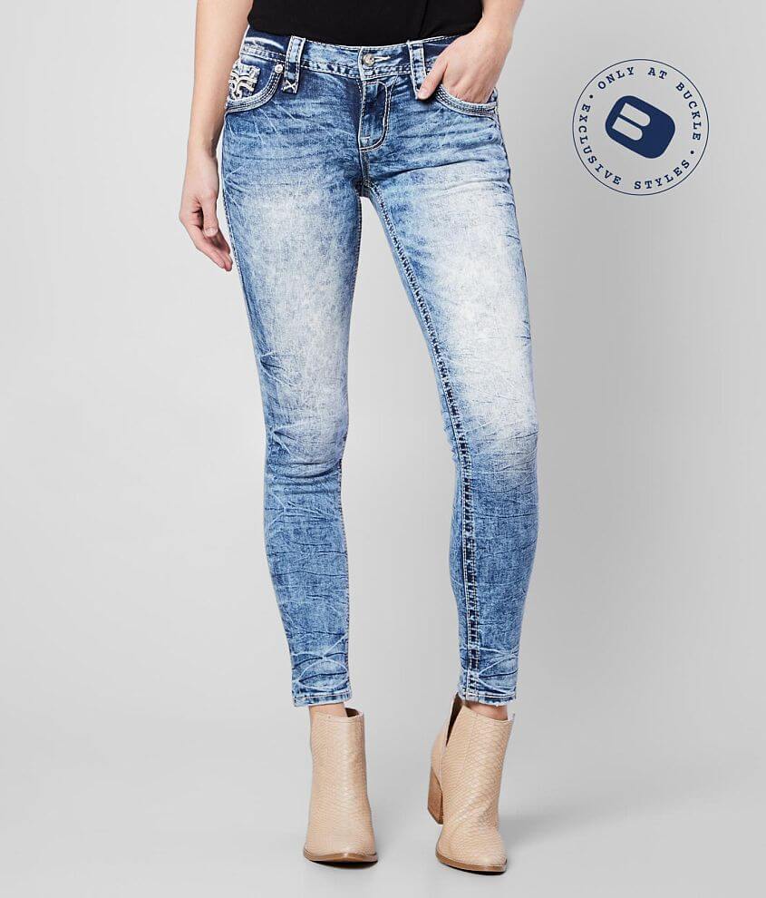 Rock Revival Betty Mid-Rise Ankle Skinny Jean - Women's Jeans in MA298 ...