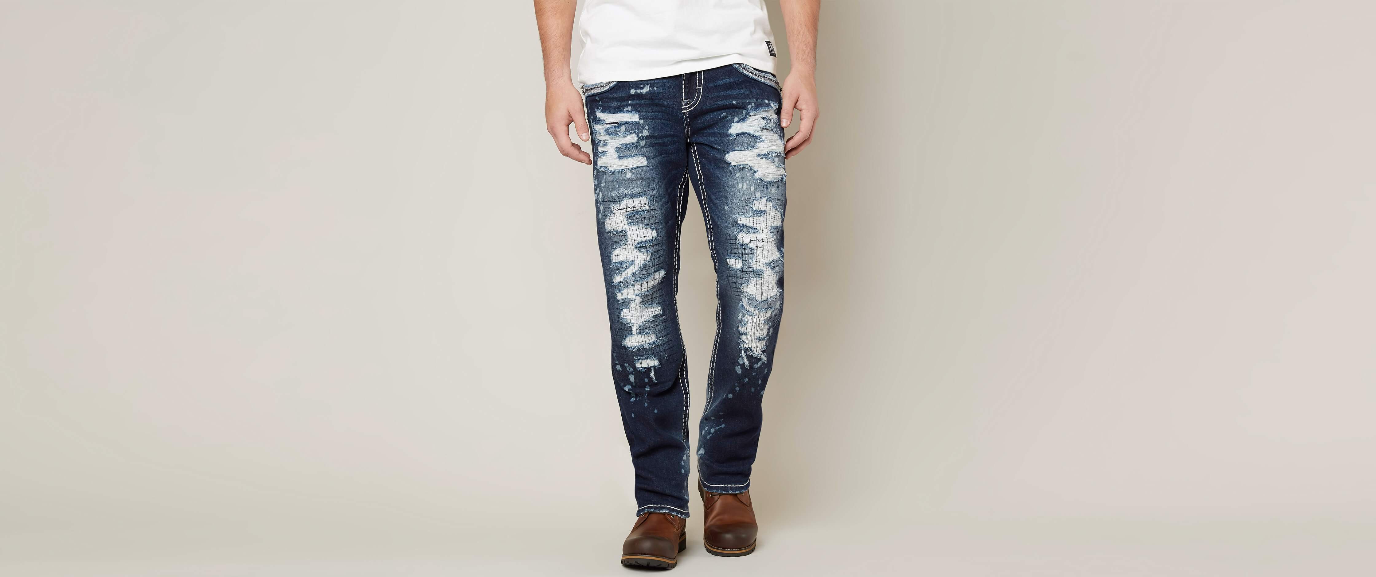 Rock Revival Keene Relaxed Taper Stretch Jean