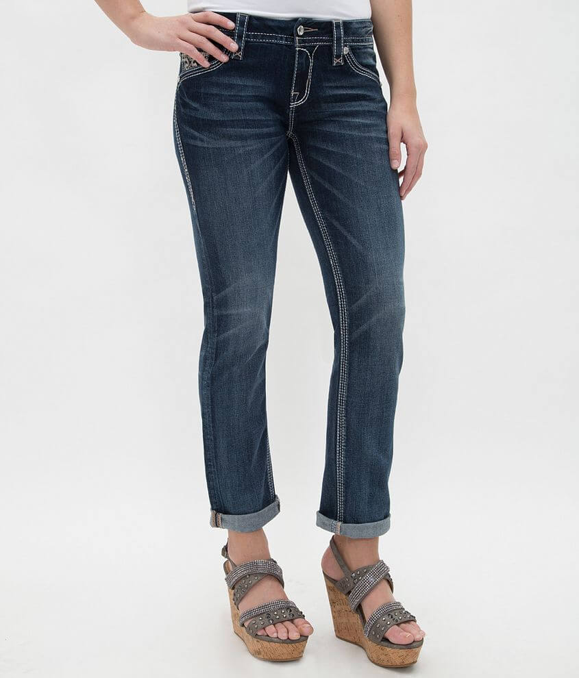 Rock Revival Iselin Easy Ankle Skinny Stretch Jean front view