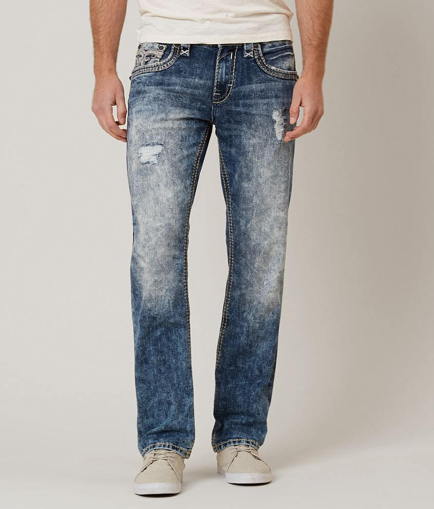 Rock Revival Pruitt Straight Stretch Jean front view