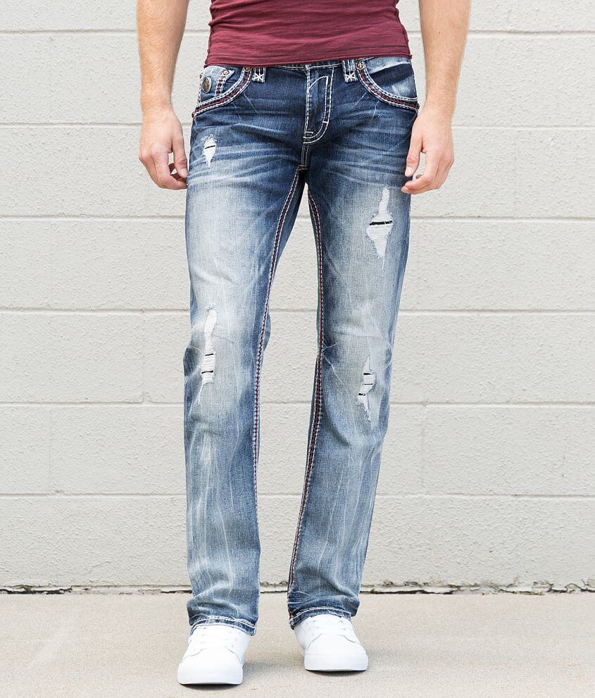 Rock Revival Wren Straight Stretch Jean front view