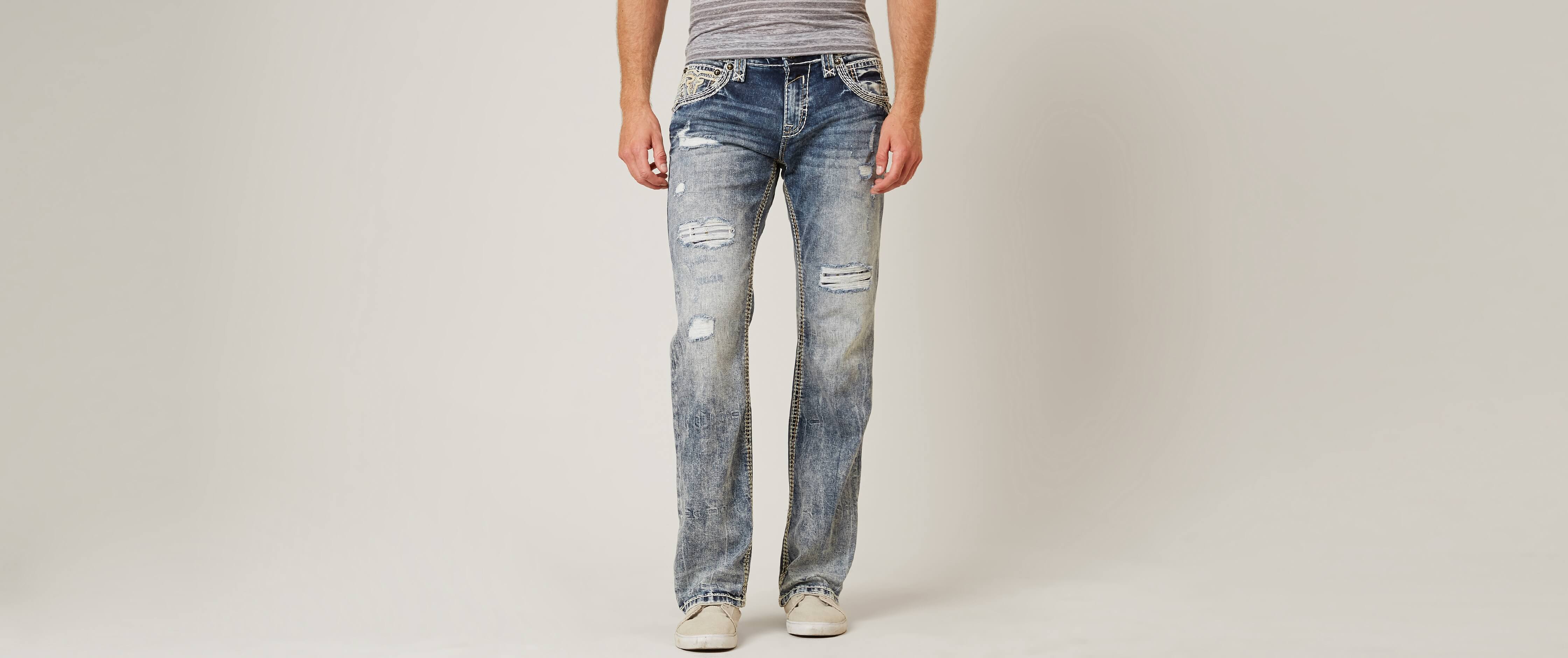 rock revival bootcut jeans mens