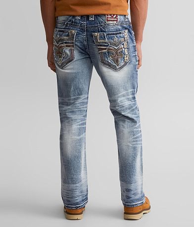 Rock Revival Callan Boot Stretch Jean BACK
