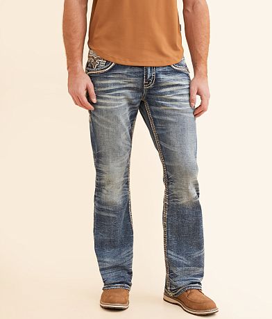 Rock Revival Triton Slim Boot Stretch Jean front view