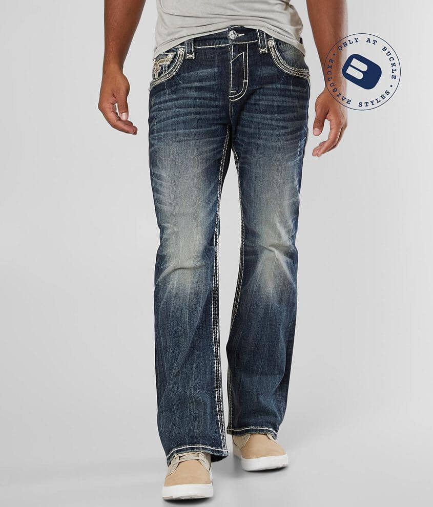 Rock Revival Creston Boot Stretch Jean - Men's Jeans in Creston B203 ...