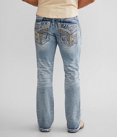 Rock Revival Adrian Boot Stretch Jean back view