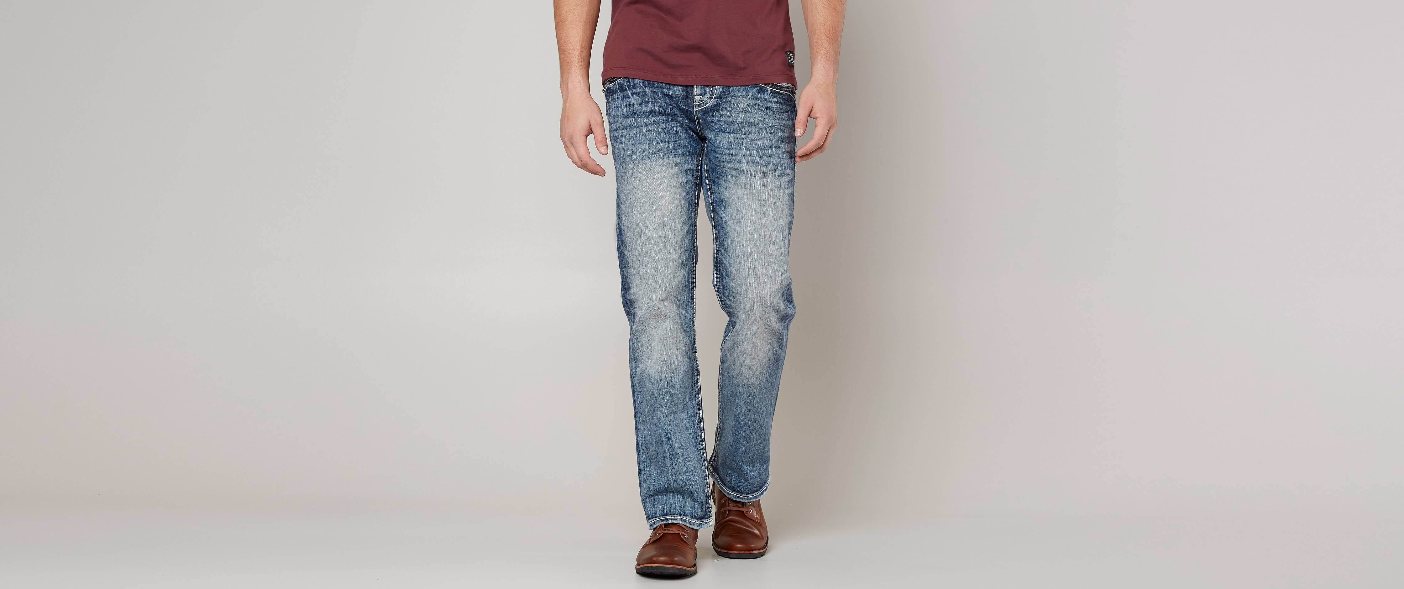 Pantalones Vaqueros De Trabajo Jeans Rock Revival Raanan B203