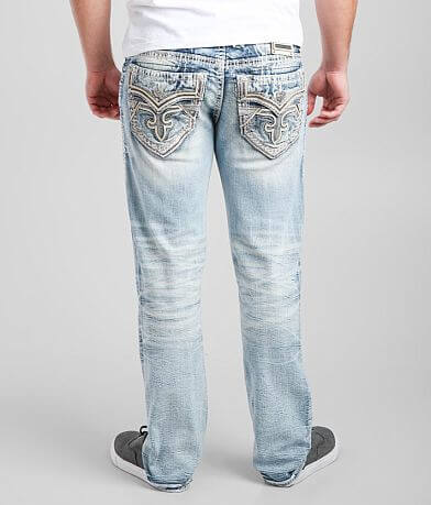 Rock Revival Harmon Straight Stretch Jean back view