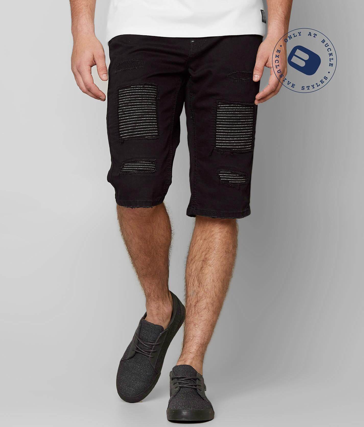 buckle men's rock revival shorts