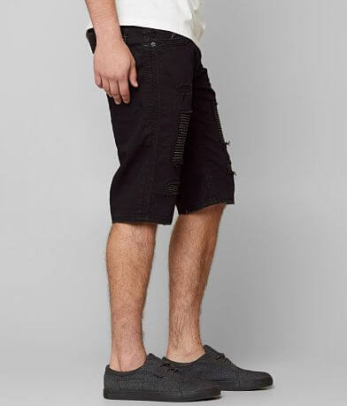 Rock Revival Barak Biker Stretch Short full right side view