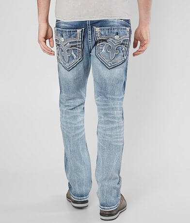 Rock Revival Norman Straight Stretch Jean BACK