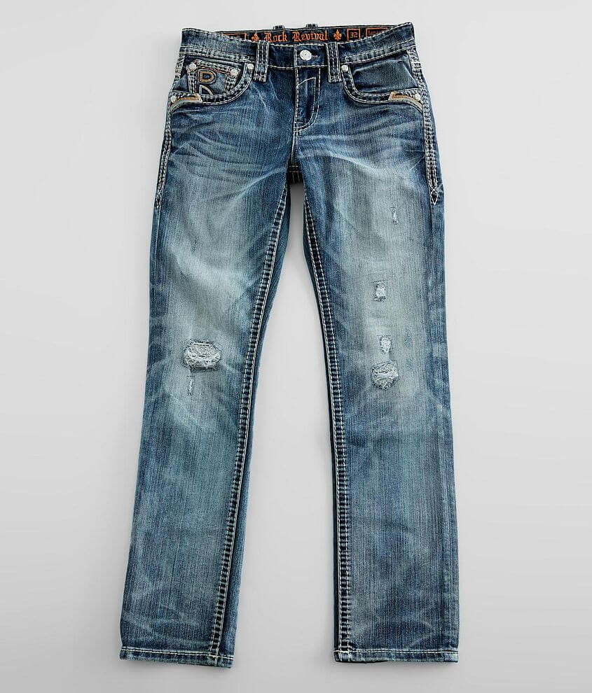 Rock Revival Lambeth Straight Stretch Jean front view
