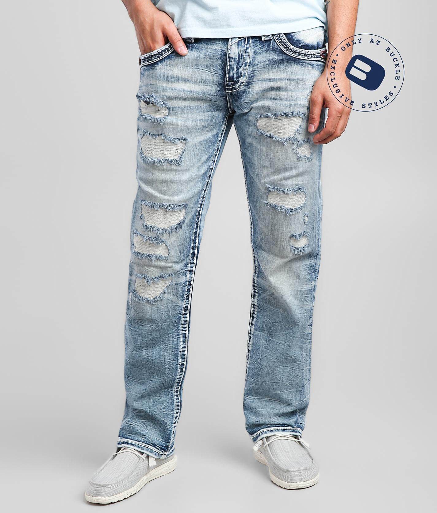 rock revival jeans men outfit