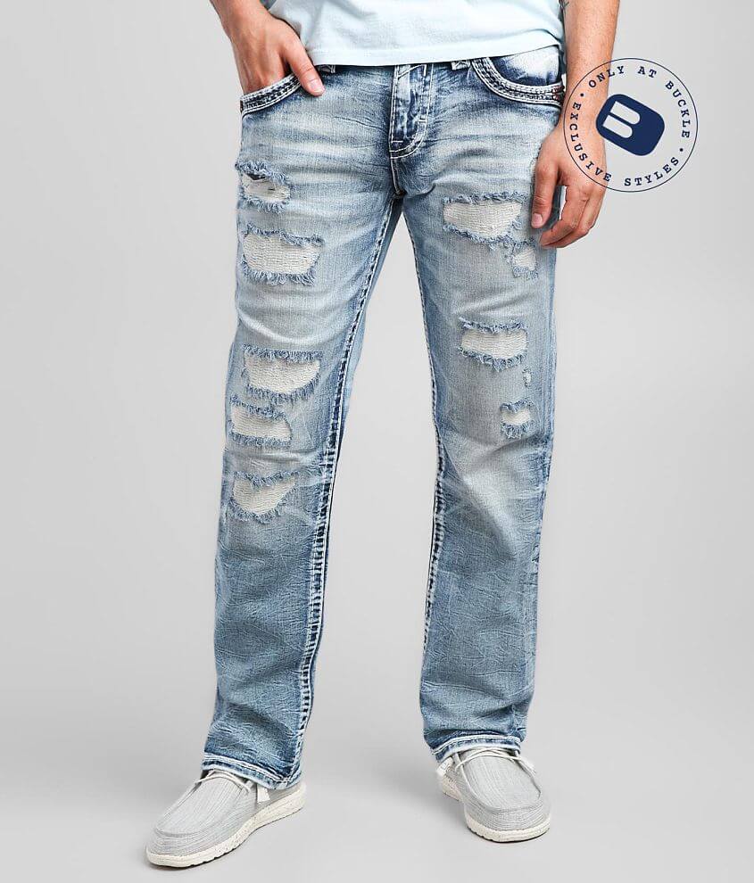 Rock Revival Fonso Straight Stretch Jean - Men's Jeans in Fonso J202 ...