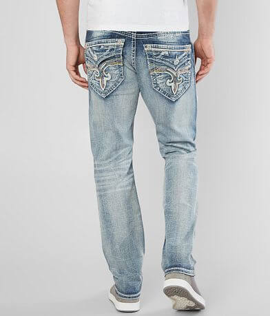 Rock Revival Hern Straight Stretch Jean BACK