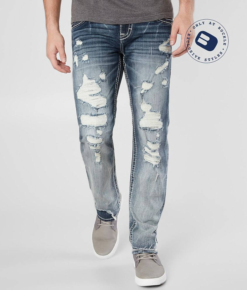 Rock Revival Jimmy Straight Stretch Jean front view