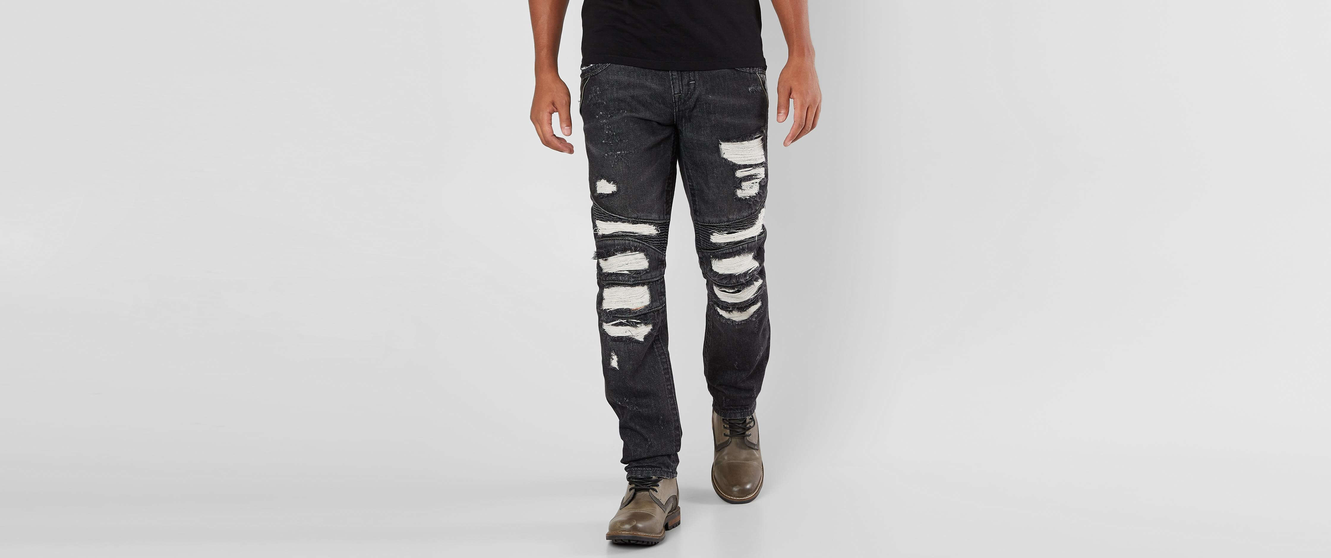 Krase flex stretch straight leg jeans rock revival