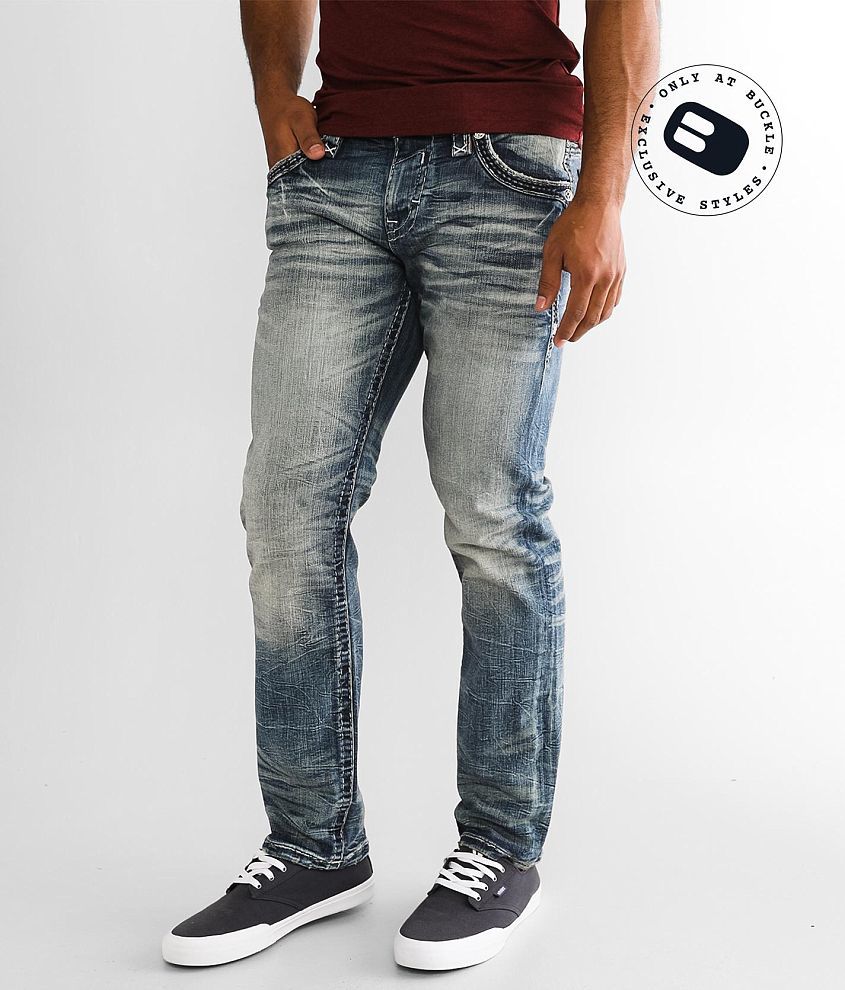 Rock Revival Manny Straight Stretch Jean front view