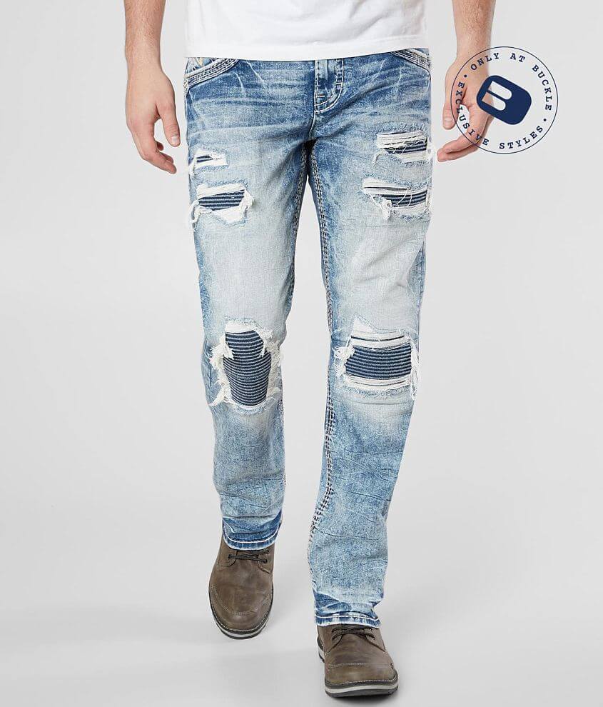 Rock Revival Neilly Straight Stretch Jean front view
