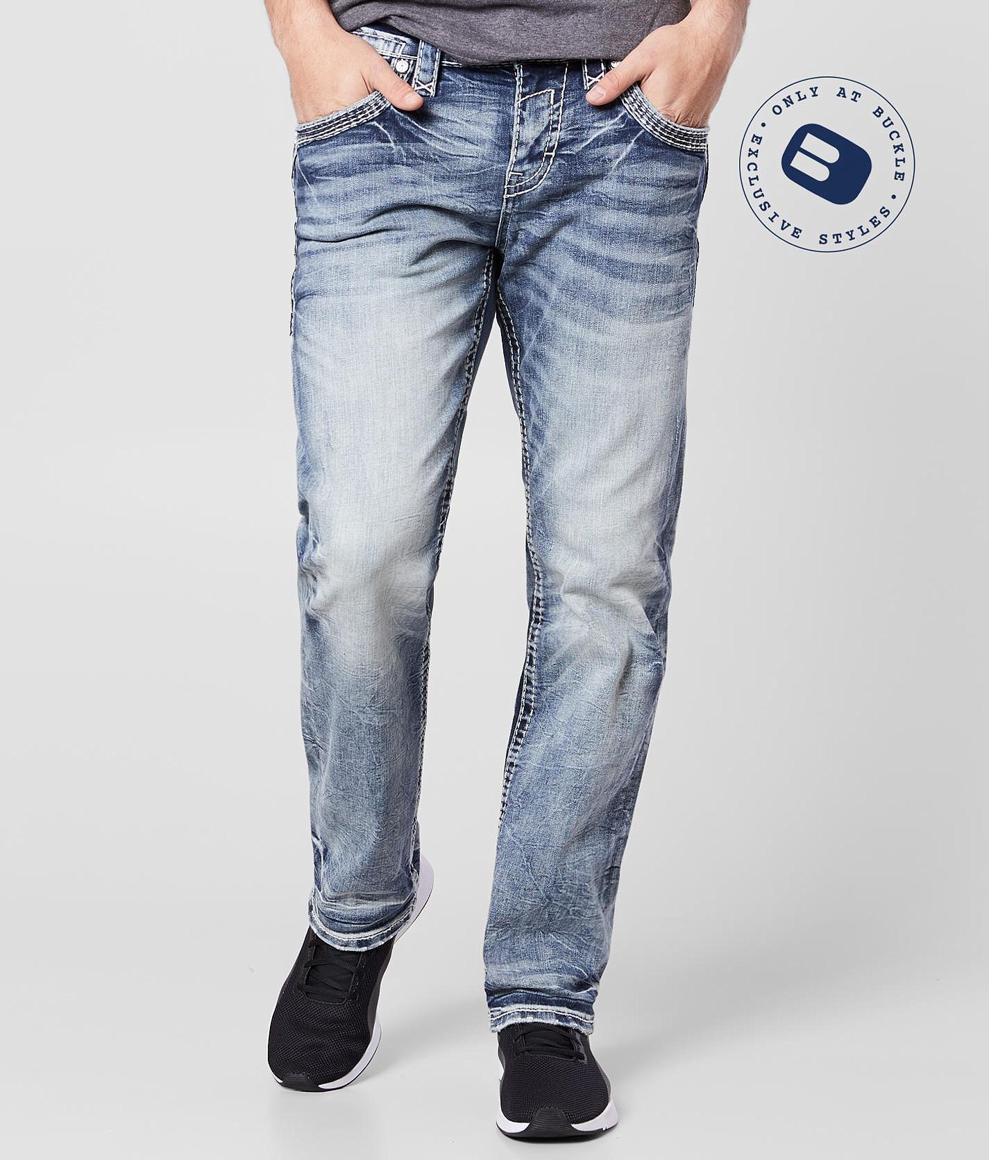 rock revival straight jeans