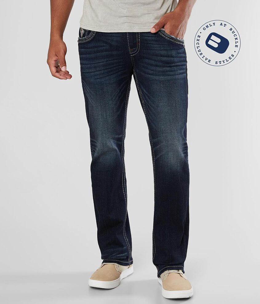Rock Revival Brad Straight Stretch Jean front view