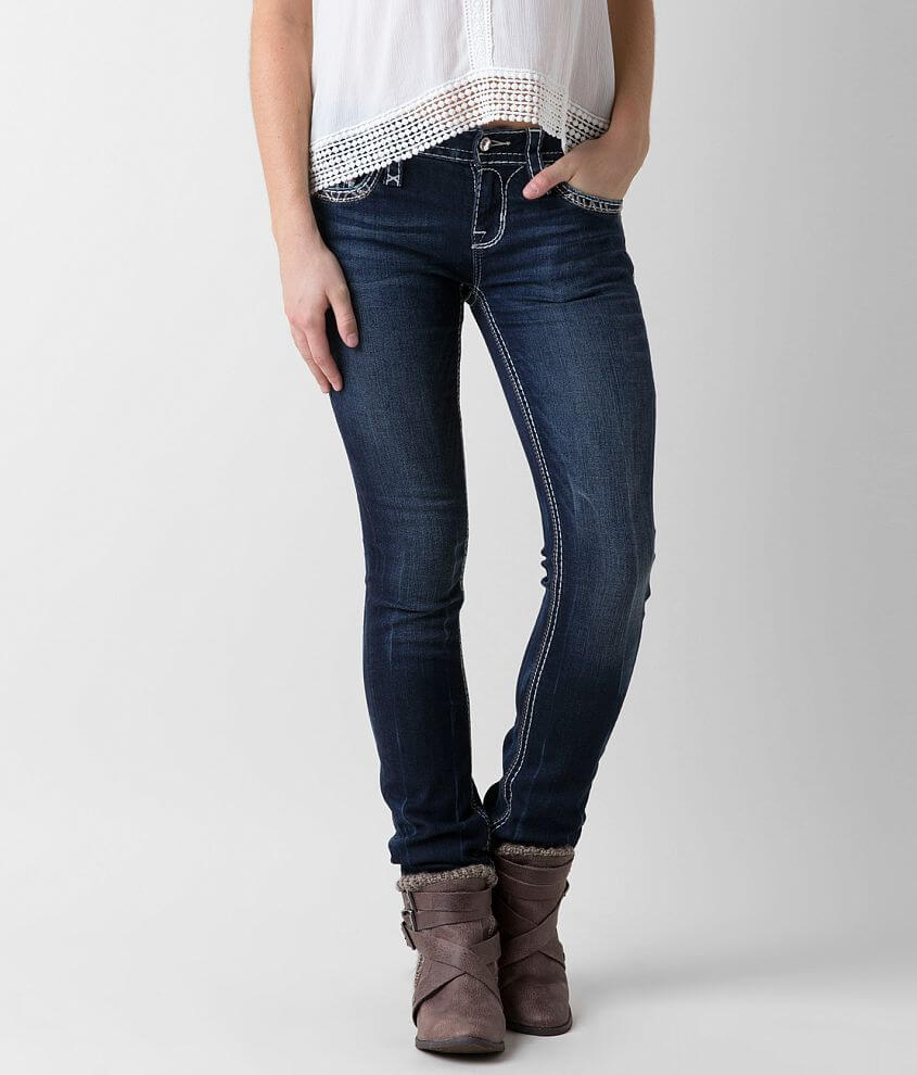 Rock Revival Sukara Mid-Rise Straight Stretch Jean front view