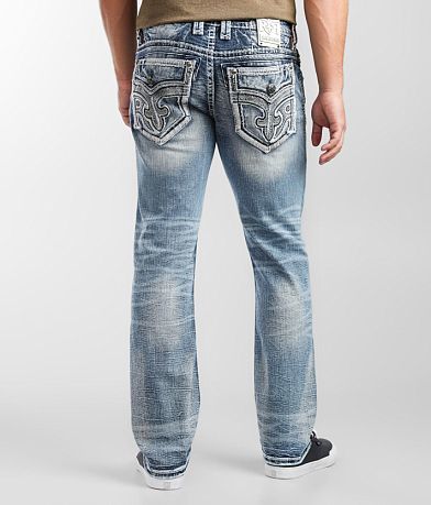 Rock Revival Baxter Straight Stretch Jean BACK