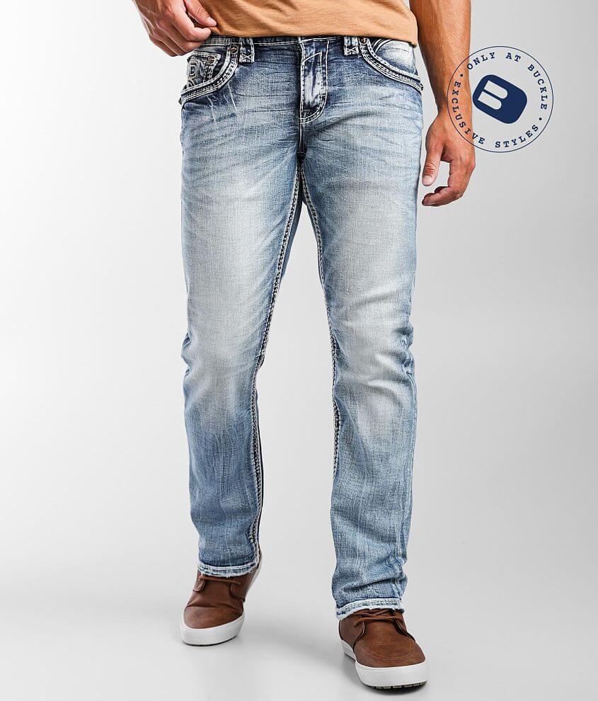 mens rock revival jeans